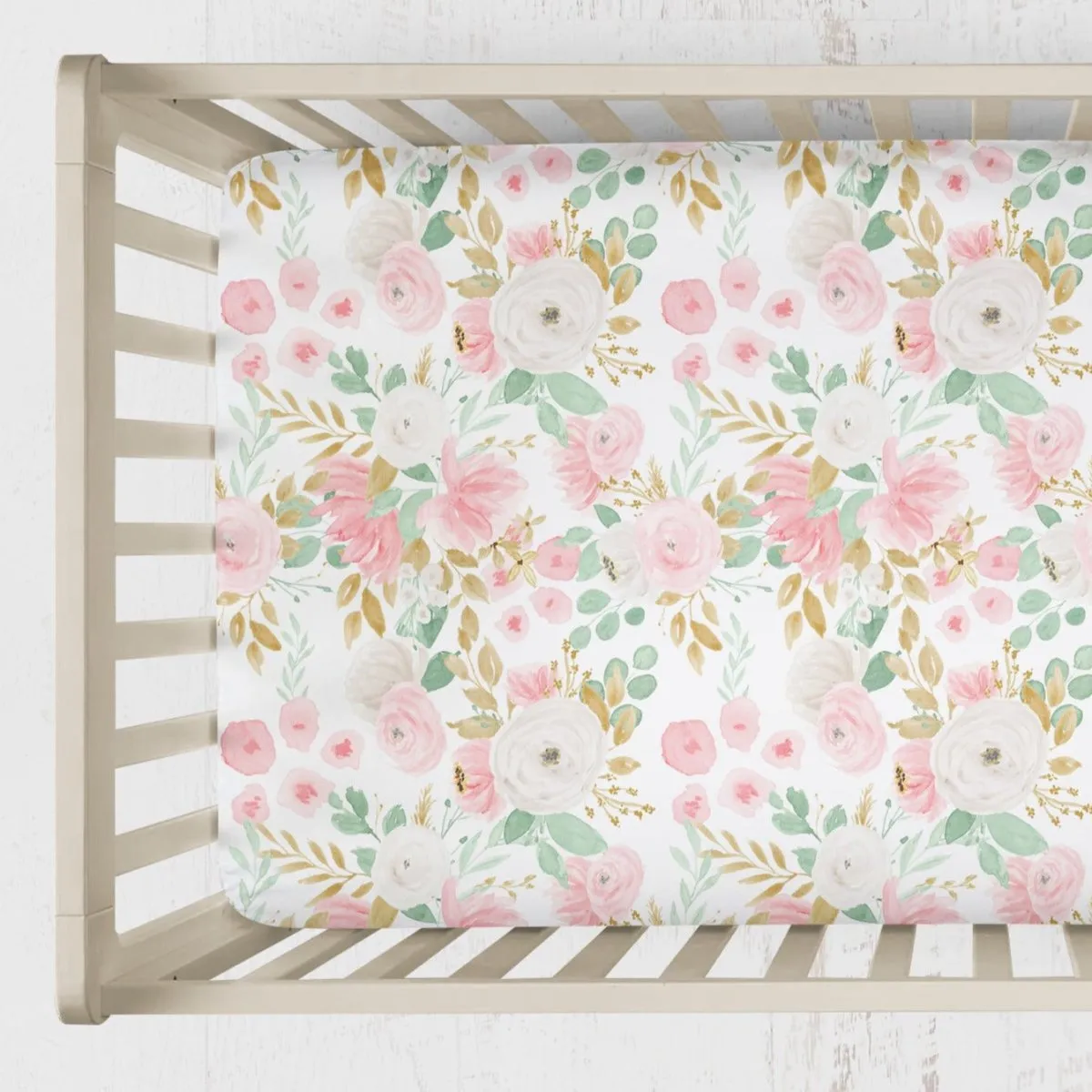 Floral Jungle: Create Your Own Crib Bedding Set