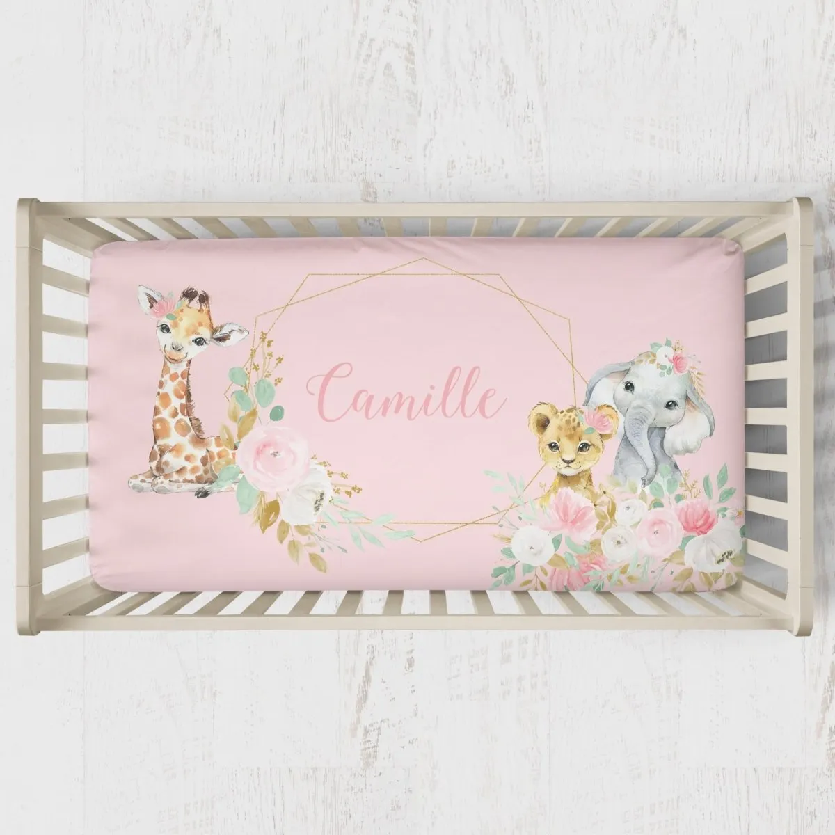 Floral Jungle: Create Your Own Crib Bedding Set