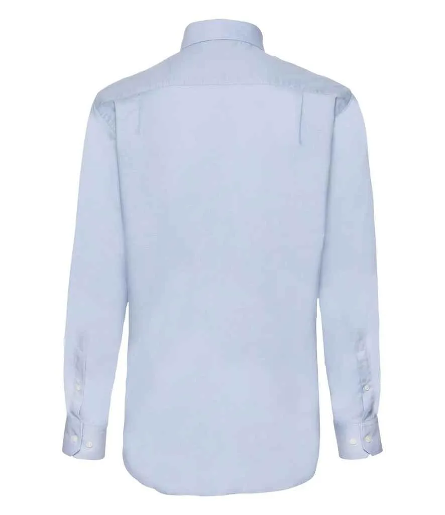Fruit of the Loom Long Sleeve Oxford Shirt
