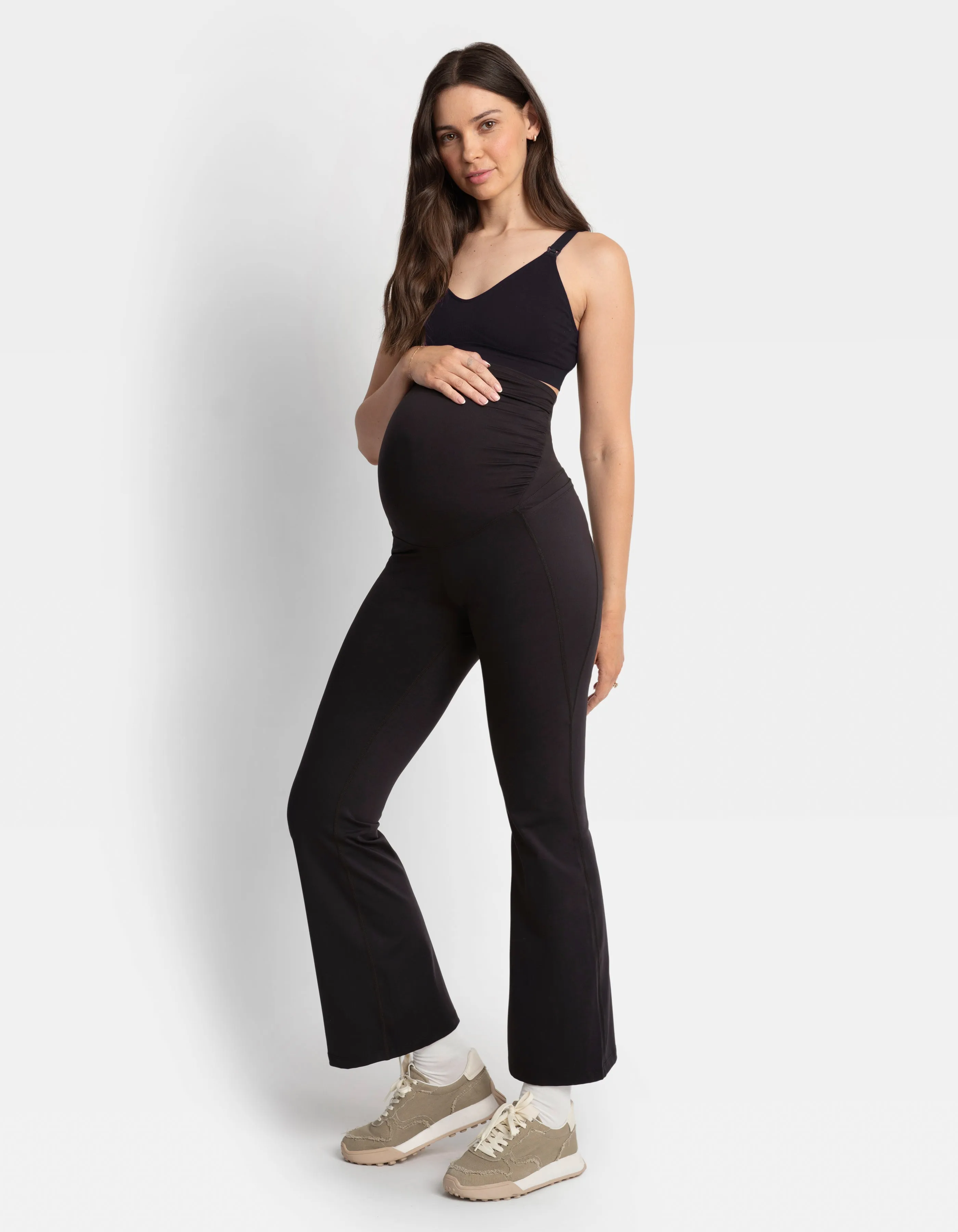 Sporty Bootcut Maternity Leggings