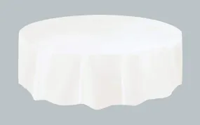 Tablecover Round - Bright White