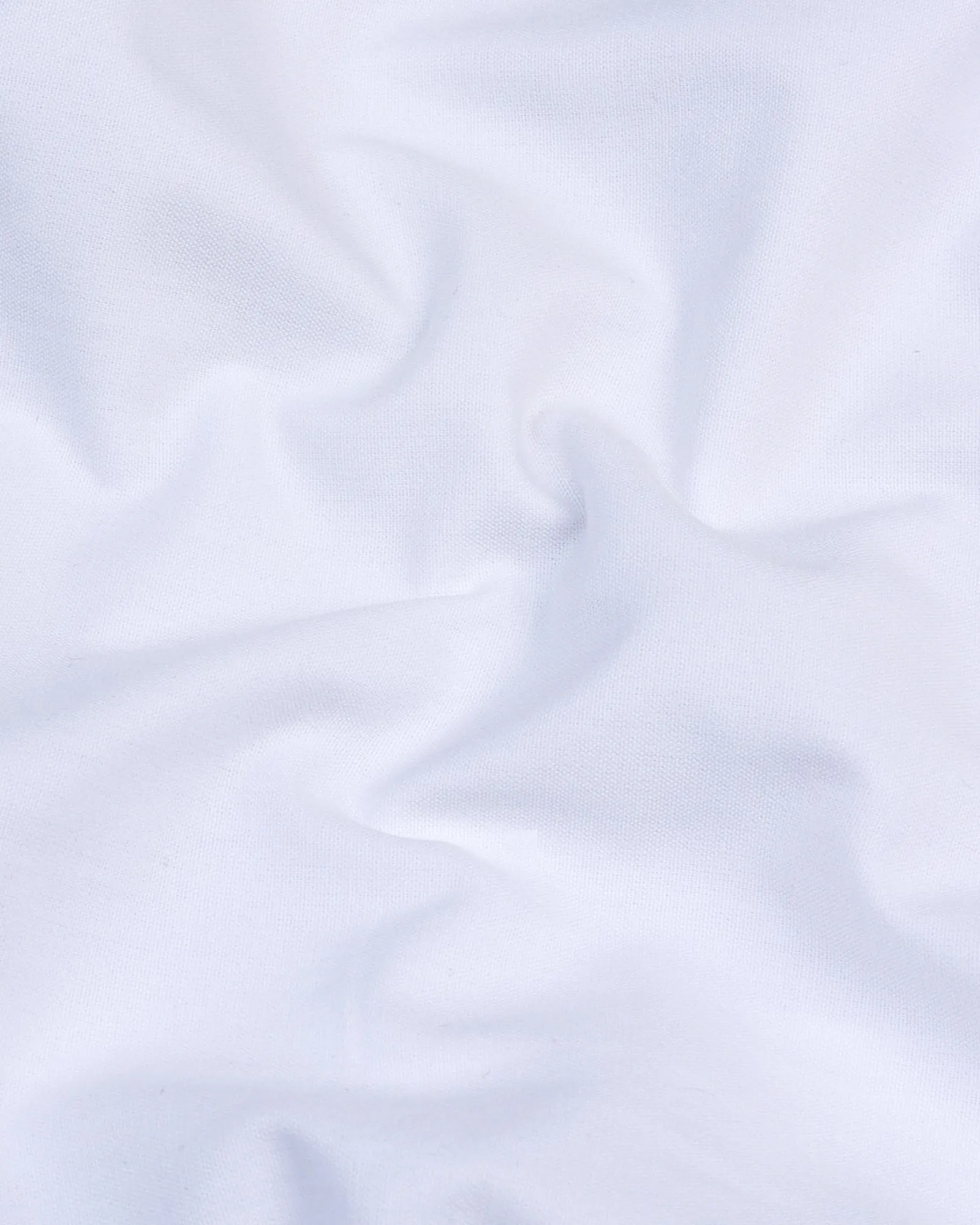 White Oxford With Black Cuff Collar Formal Cotton Shirt